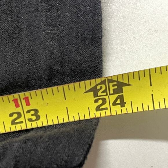 Faded Glory Shirt Plus 2X Black Embroidered Neckline Short Sleeves Cotton Boho - Picture 5 of 6